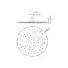 250MM ROUND SHOWER HEAD [MUSA-17]