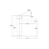 BASIN MIXER BUILDERS RANGE [MINDY-03]