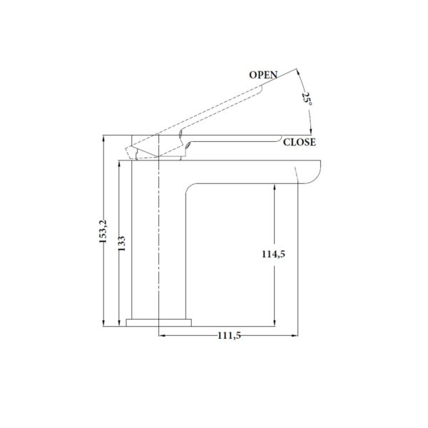 BASIN MIXER [CARA-01]