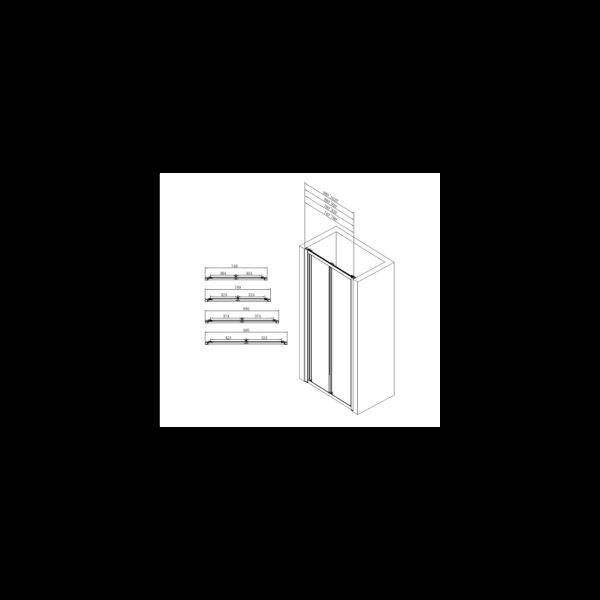 BI-FOLDING SHOWER CABIN [NTURE-01]