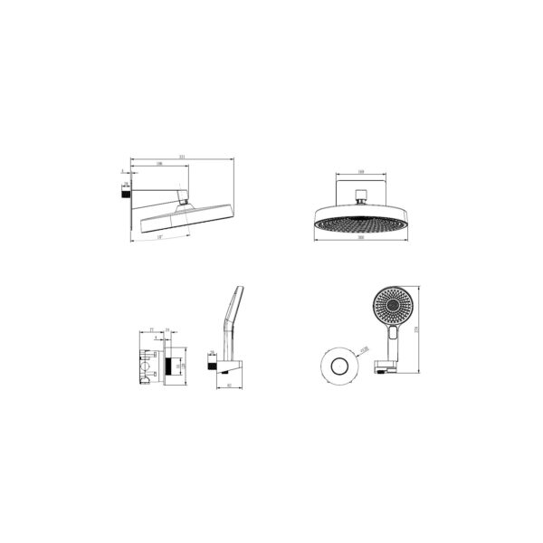 CONCEALED SHOWER SYSTEMS [ILVA-01]