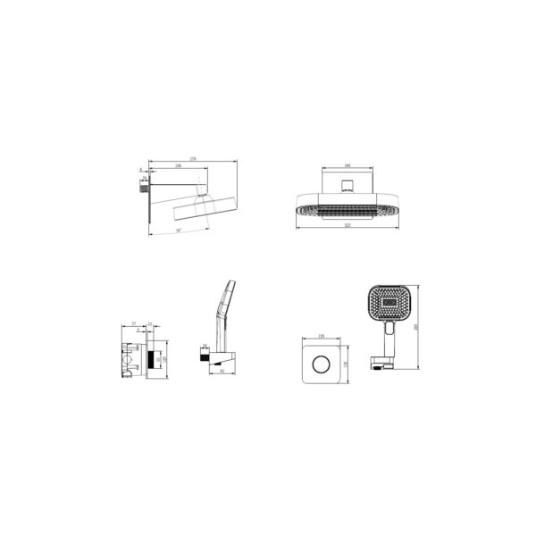 CONCEALED SHOWER SYSTEMS [ILVA-02]