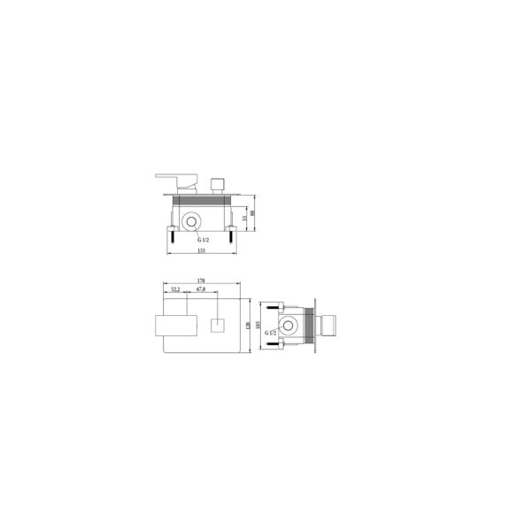 CONCEALED SHOWER SYSTEMS [ONERAL-12]