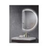 FRAMELESS MIRROR LED D-SHAPED 58x80 [GLAZZY]