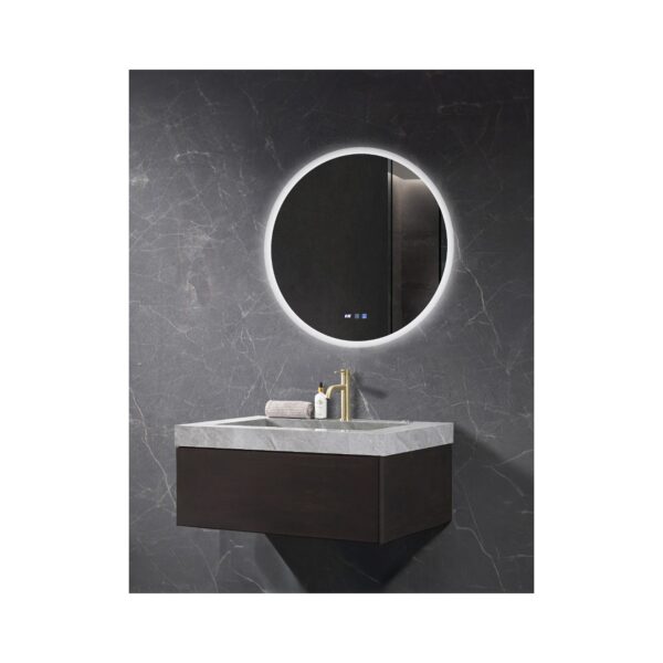 FRAMΕLESS MIRROR LED 90Φ [URANO]