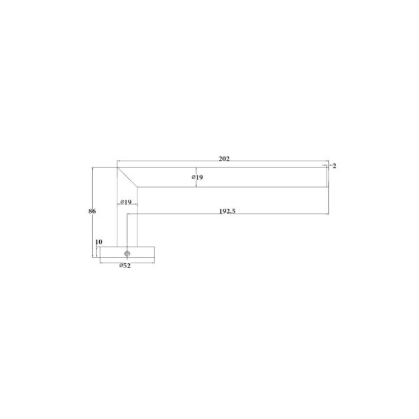 HAND TOWEL RAIL [GILDA-11]