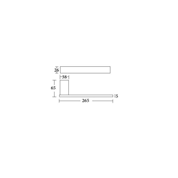 HAND TOWEL RAIL [MINDY-09]