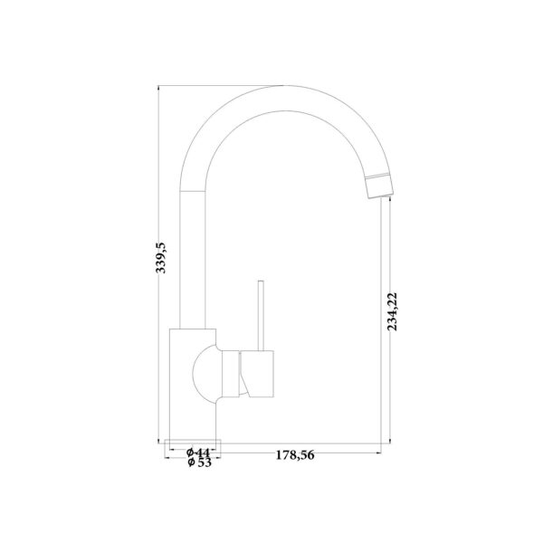 KITCHEN MIXER (ROUND) [MUSA-03]