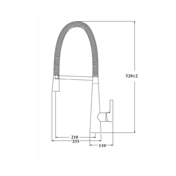 MACRO PULL OUT KITCHEN MIXER  WITH VEGIE SPRAY [CLICY-01]