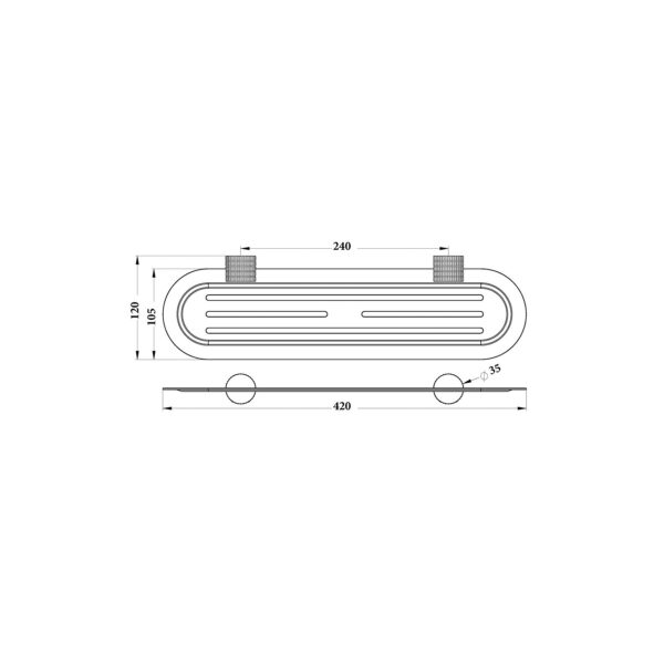 METAL SHELF [MIRATTO-11]