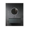 MIRROR LED WITH ALUM. FRAME 60Φ [CURVY]