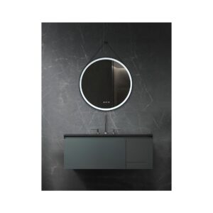 MIRROR LED WITH ALUM. FRAME 60Φ [CURVY]