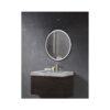 MIRROR LED WITH ALUM. FRAME 70Φ [CURVY]