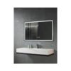 MIRROR LED WITH ALUM. FRAME 80x50[MIROA]