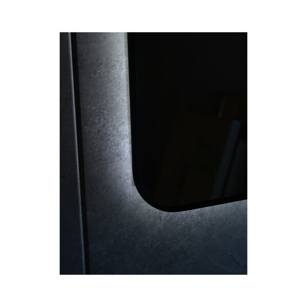 MIRROR LED WITH ALUM. FRAME 8MM 60X80 [VIGO]