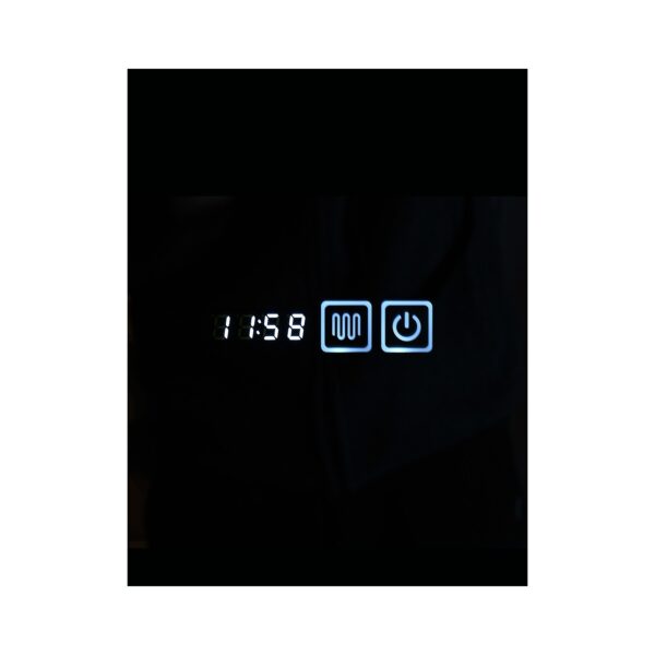 MIRROR LED WITH ALUM. FRAME 8MM 70Φ [RODEZ]