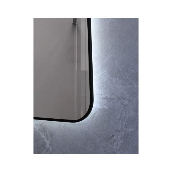 MIRROR LED WITH ALUM. FRAME 8MM 90X90 [VIGO]