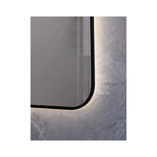 MIRROR LED WITH ALUM. FRAME 8MM 90X90 [VIGO]