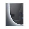 MIRROR LED WITH ALUM. FRAME 8MM BLACK 50X80 [OVIEDO-01]