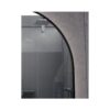 MIRROR LED WITH ALUM. FRAME 8MM BLACK 50X80 [OVIEDO-01]