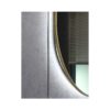 MIRROR LED WITH ALUM. FRAME 8MM GOLD 50X80 [OVIEDO-02]