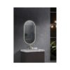 MIRROR LED WITH ALUM. FRAME 8MM GOLD 50X80 [OVIEDO-02]