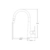 PULL OUT KITCHEN MIXER  WITH VEGIE SPRAY [CELIA-02]