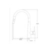 PULL OUT KITCHEN MIXER  WITH VEGIE SPRAY [CELIA-04]