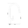 PULL OUT KITCHEN MIXER  WITH VEGIE SPRAY [MUSA-04]