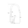 PULL OUT KITCHEN MIXER  WITH VEGIE SPRAY [PEARL-05]