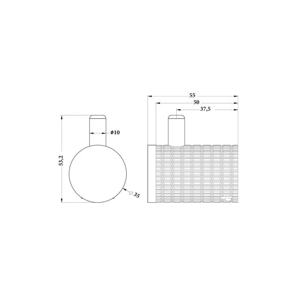 ROBE HOOK [MIRATTO-07]