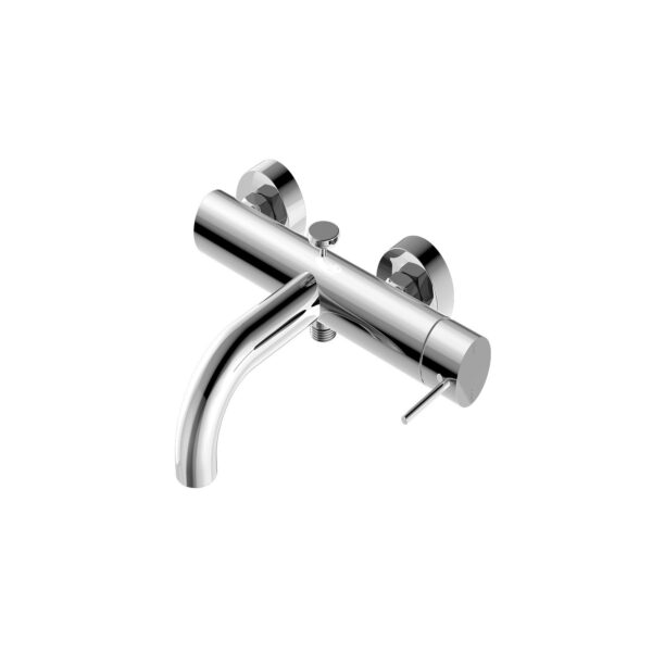 SET BATHTUB SHOWER MIXER WITH SPOUT, SHOWER HOSE & HANDSHOWER [MUSA 21-22]