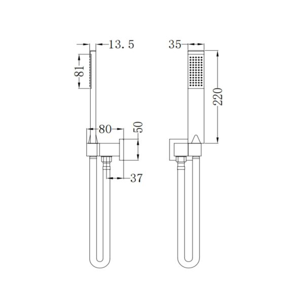 SHOWER BRACKET [LUME-18]