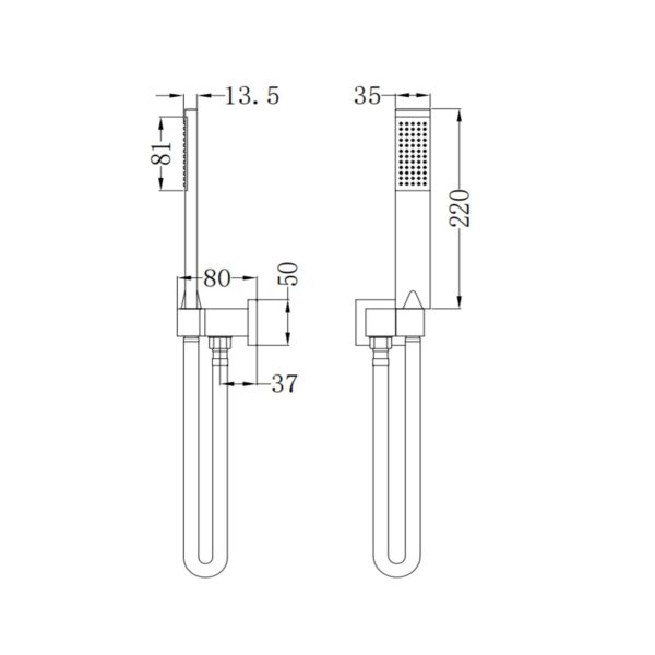 SHOWER BRACKET [LUME-18]