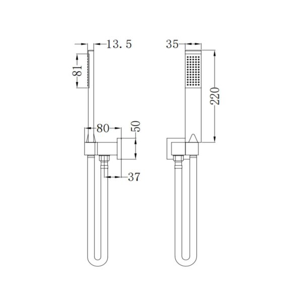 SHOWER BRACKET [LUME-18]