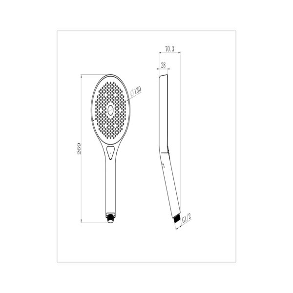 SHOWER COLUMN 7013CP [DIGGY-02]