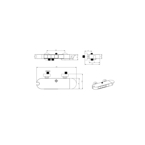 SHOWER COLUMN 7013PB [DIGGY-02]