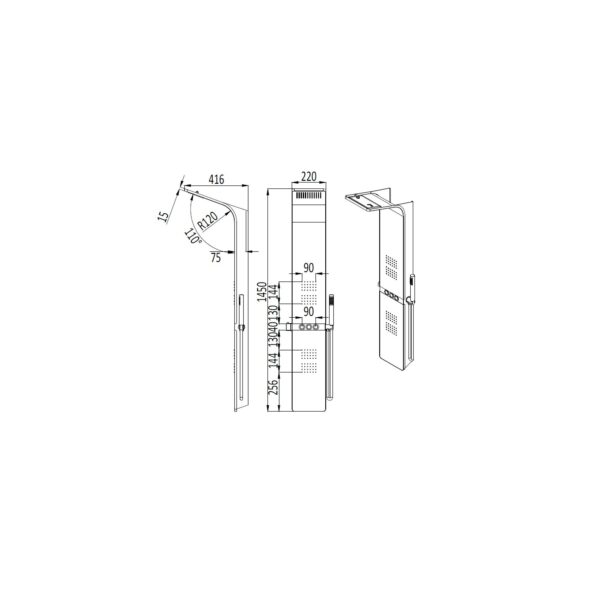 SHOWER COLUMN [CLORA-01]