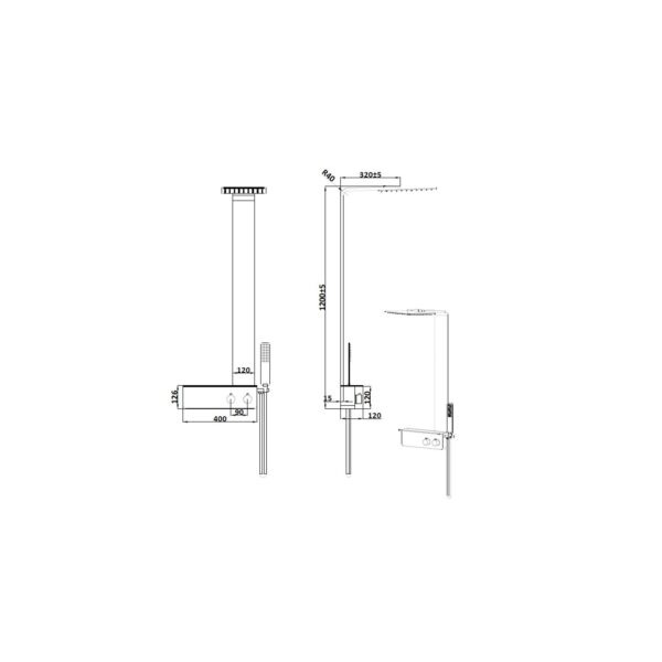 SHOWER COLUMN [FOLICE-03]