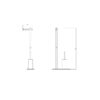SINGLE POLE TOILET PAPER WITH BRUSH HOLDER  [TAILA-02]