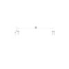 SINGLE TOWEL RAIL 600mm [MUSA-13]
