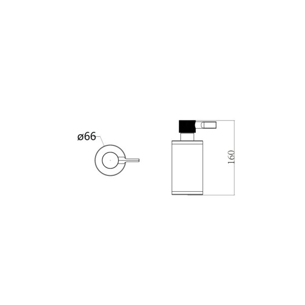 SOAP DISPENSER  [NUCCIA-04]