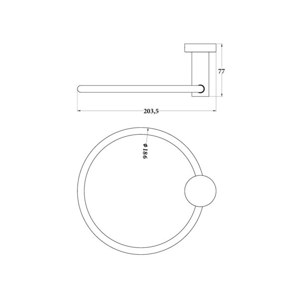 TOWEL RING [MUSA-10]
