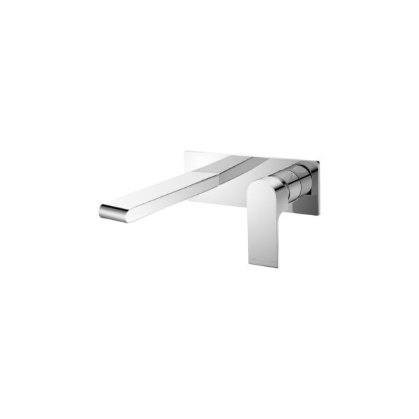 WALL BASIN/BATH MIXER WITH SPOUT [LUME-04]