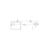 WALL BASIN/BATH MIXER WITH STRAIGHT SPOUT [GILDA-06]