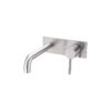 WALL BASIN/BATH MIXER WITH STYLISH SPOUT [GILDA-07]