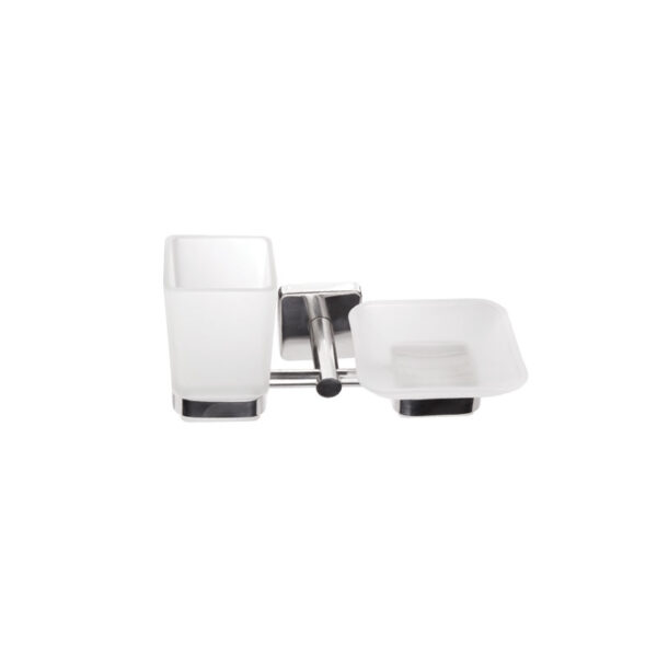 Sapun i dyfishtë dhe gotë 4853 Chrome Quattro