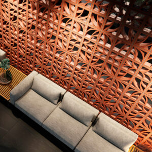 Breeze Block Lotus 205x205x62