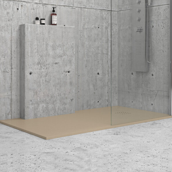 Dush Klasik Drejtkëndor 100x80 RAL 1019 BEJË