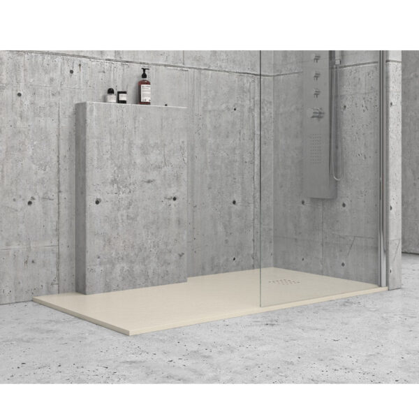 Dush Pietra Krem Drejtkëndor 90x72x2.5 CM VALVUL DY-T097FC